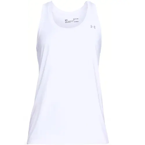 Under Armour Sleeveless Sports Shirts Women's White Racerback