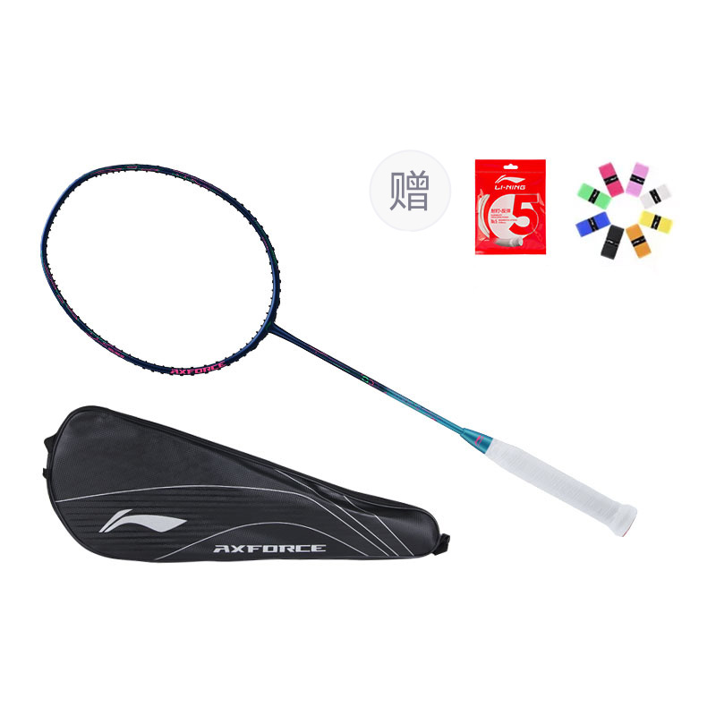 Li Ning Thunder 50 Full Carbon Badminton Rackets Offensive Type Heavy Head, Stiff Shaft Advanced Level 675mm