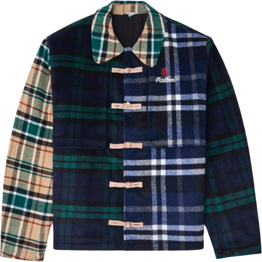 Куртка CLOT x Malbon Golf (зеленая в клетку)