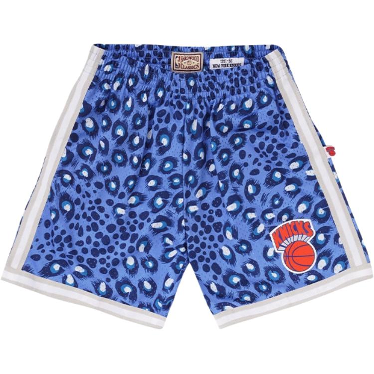 Mitchell Ness Basketball Shorts New York Knicks Men’s Blue
