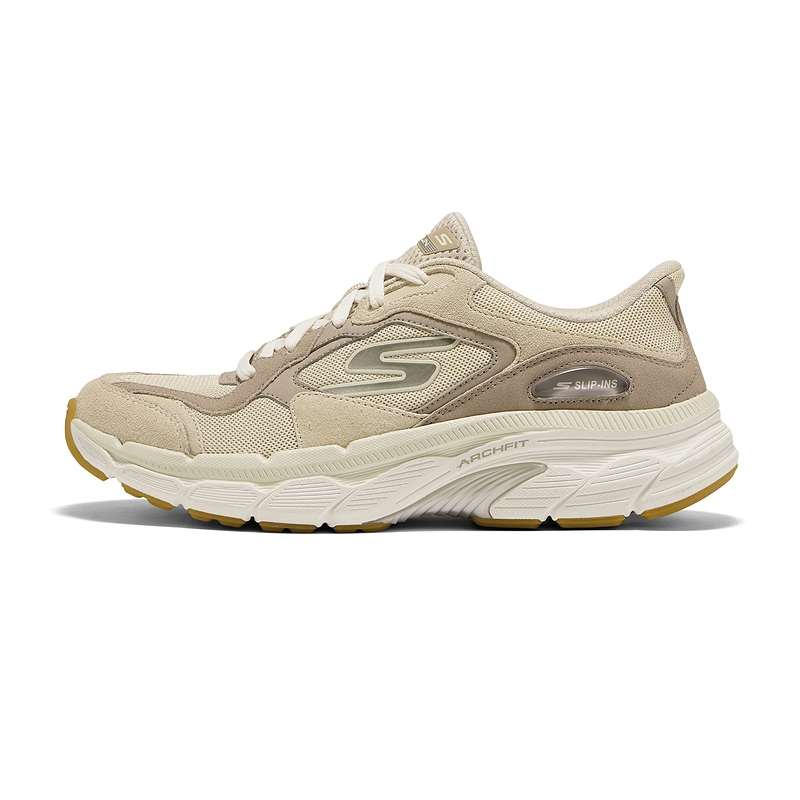 Женские кроссовки Skechers WOMEN'S GO (светло-бежевые)
