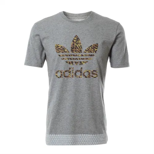 Adidas Originals Trefoil Collection T Shirt Men's Gray