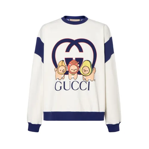 GUCCI SS23 Sweatshirt Men's White