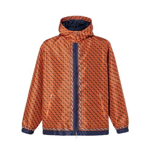 GUCCI Patterned Hooded Jacket