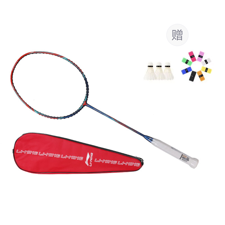 Li Ning Wind Powered 6000C 6000 Badminton Rackets Offensive Type Heavy Head, Stiff Shaft Advanced Level 675mm