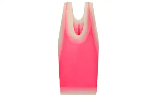 LOUIS VUITTON Sleeveless Dress Women's Pink