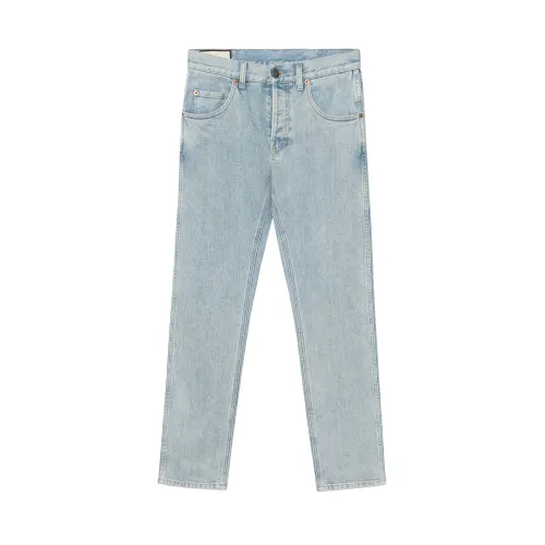 Gucci 2000s logo print jeans