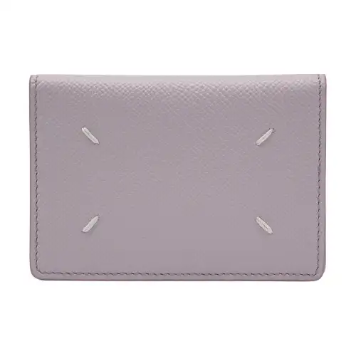 【Zoomed ImageryPrevious Season】four-stitch leather card holder