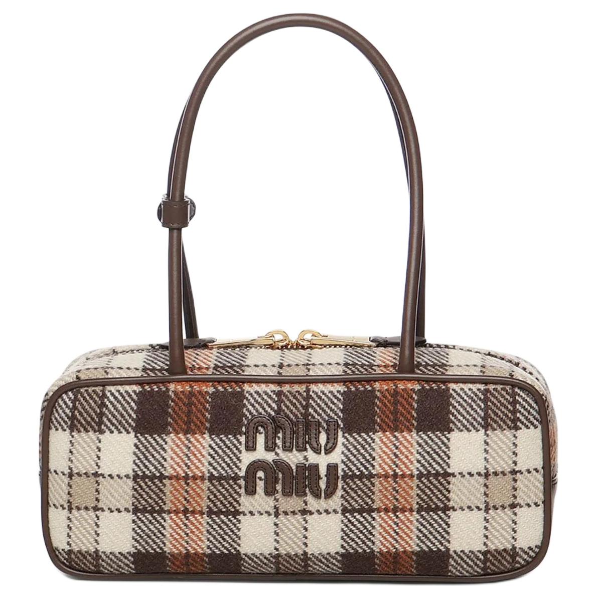 Женская сумка MIU MIU Beau (коричневая)