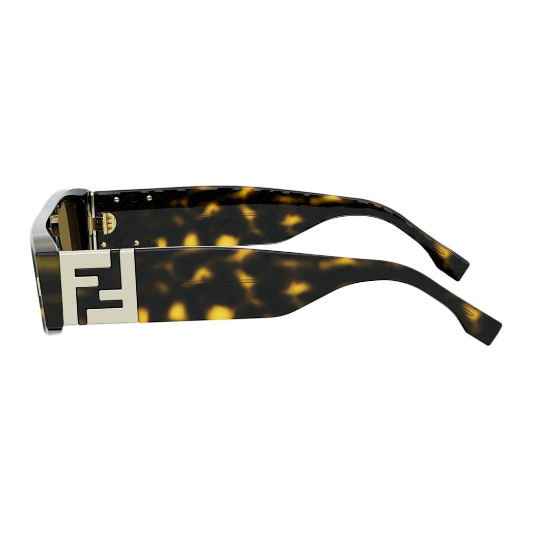 Мужские очки Fendi (коричневые) — фото 3