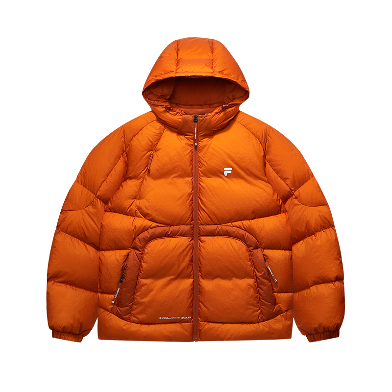 Мужская куртка Fila FUSION (оранжевая)