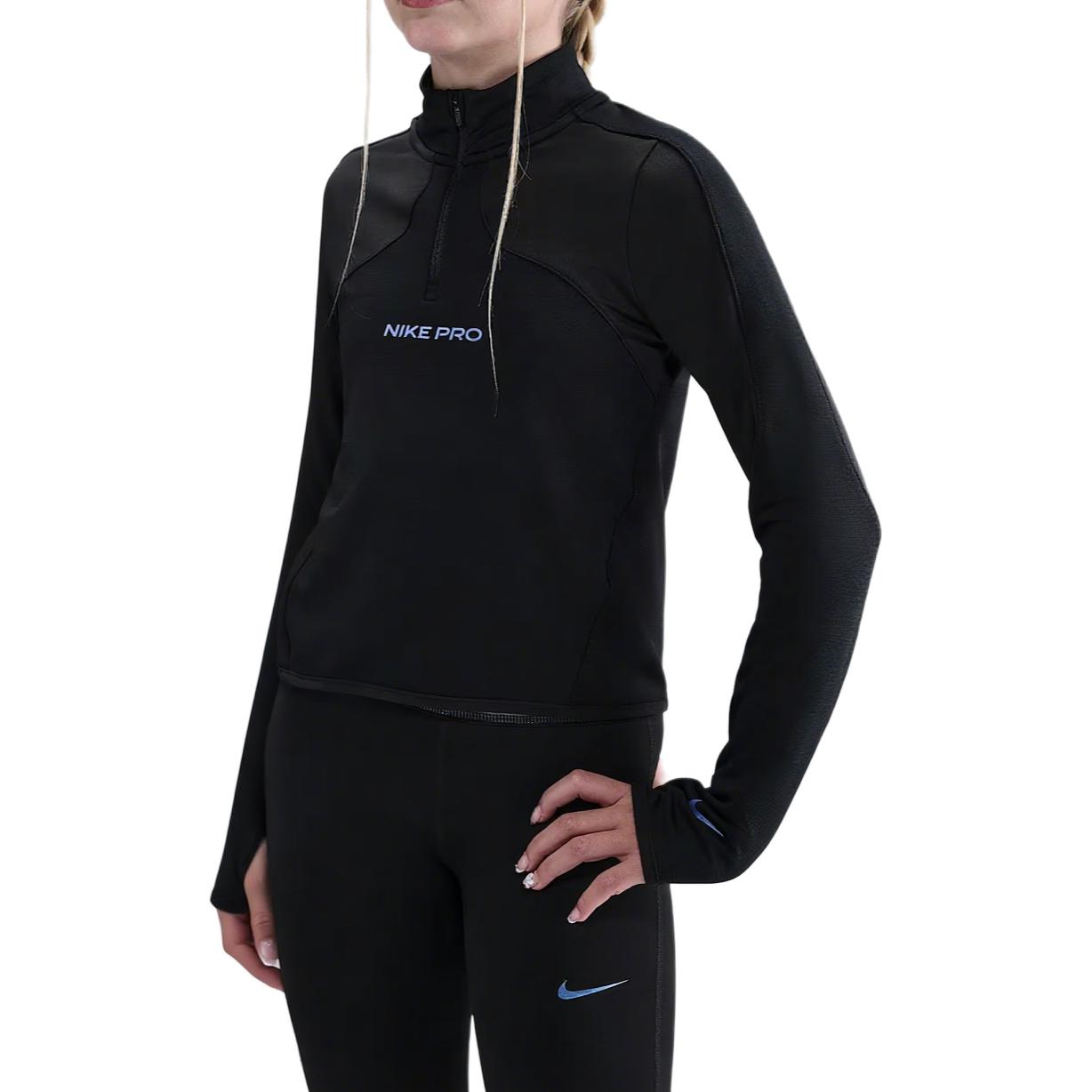 Женская кофта Nike Pro (черная)