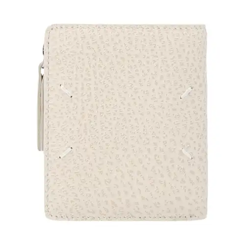 Maison Margiela Grain Calfskin Wallet Men's White