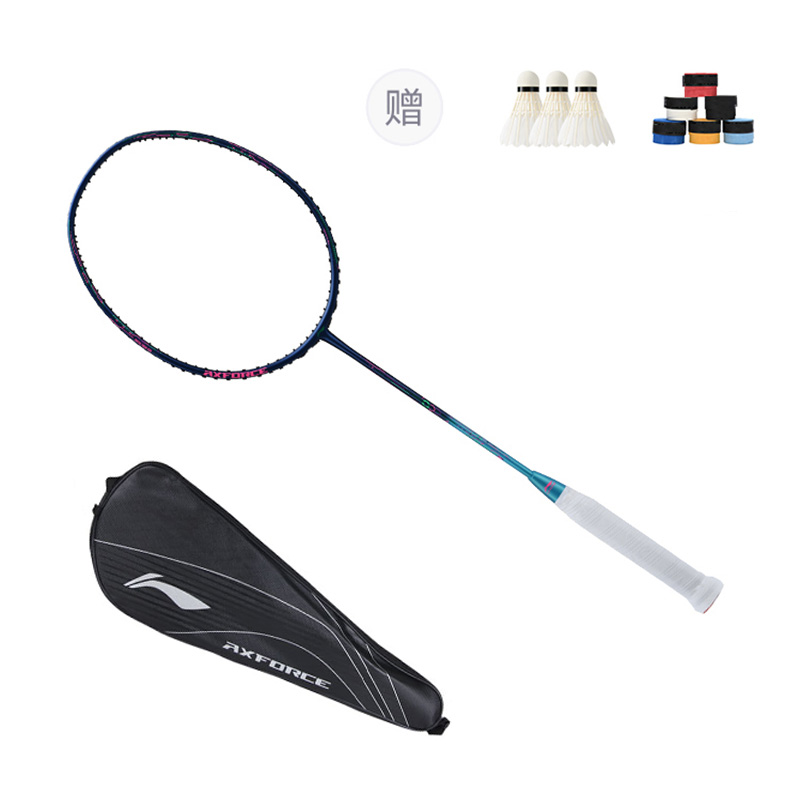 Li Ning Thunder 50 Full Carbon Badminton Rackets Offensive Type Heavy Head, Stiff Shaft Advanced Level 675mm