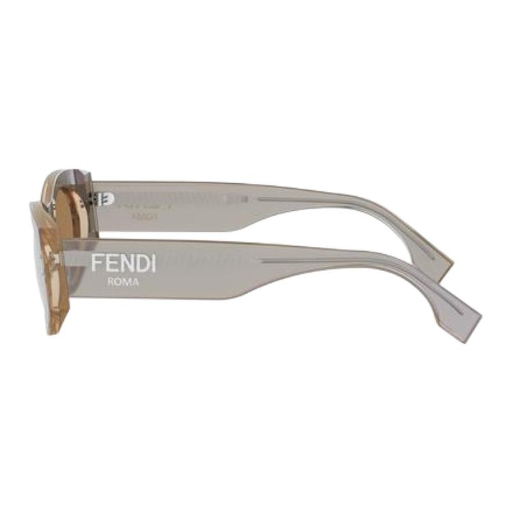Очки Fendi (коричневые) — фото 3