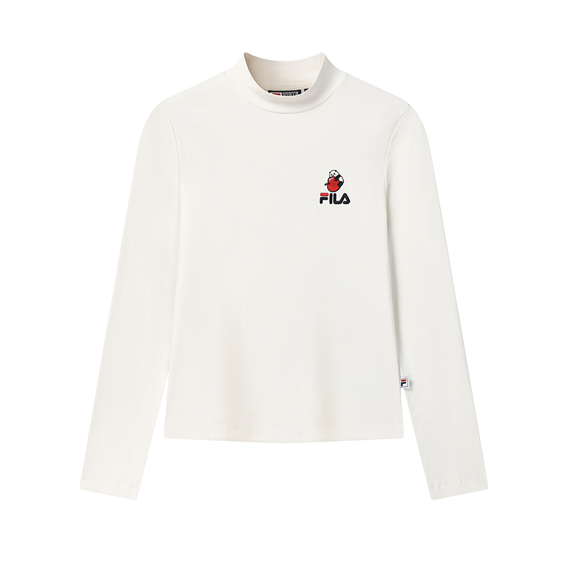 Женский лонгслив Fila HERITAGE (белый)