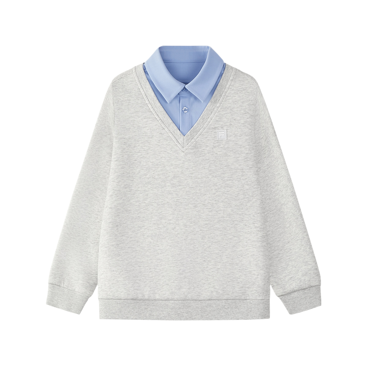 Мужское худи Fila KIDS WHITE LINE (белое)