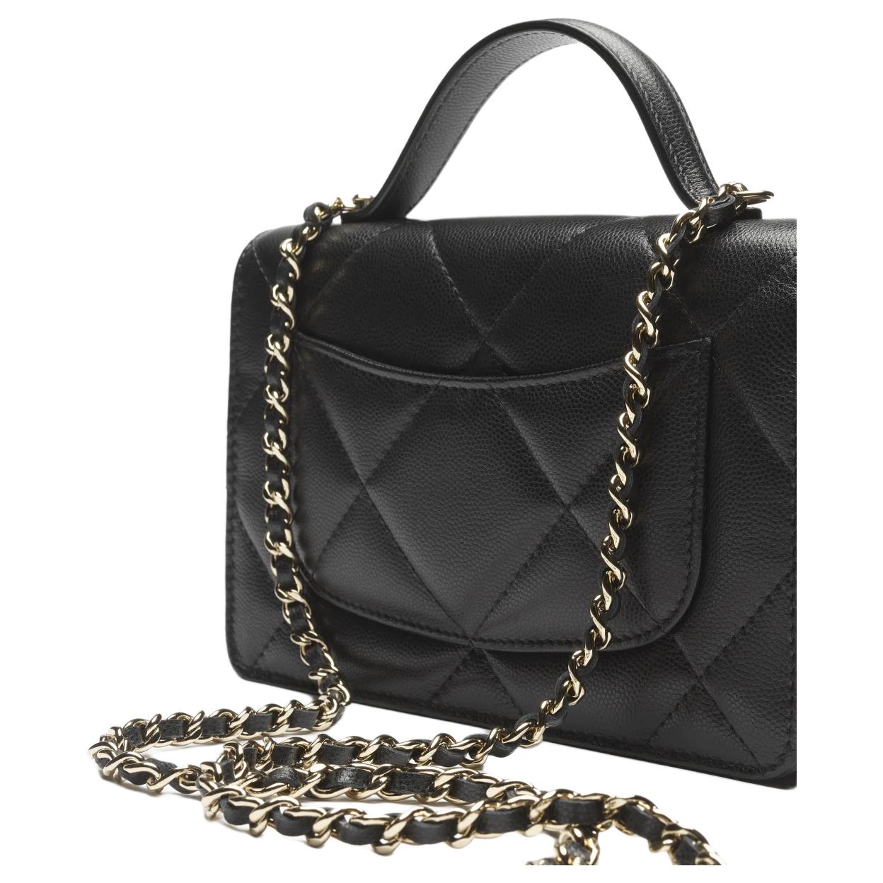 Женская сумка Chanel 25K (черная) — фото 3