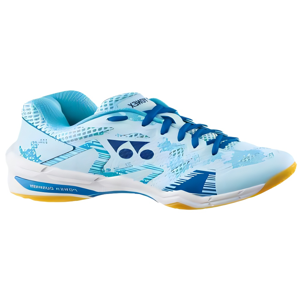 YONEX Abrasion Resistant Low top Badminton Shoes Unisex Light Blue