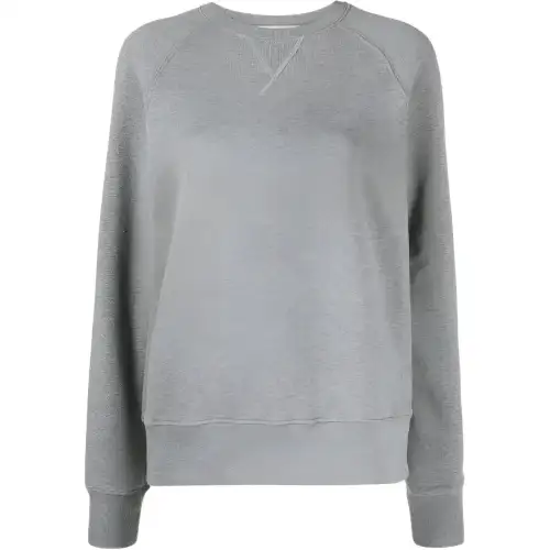 【Previous Season】text-print cotton sweatshirt