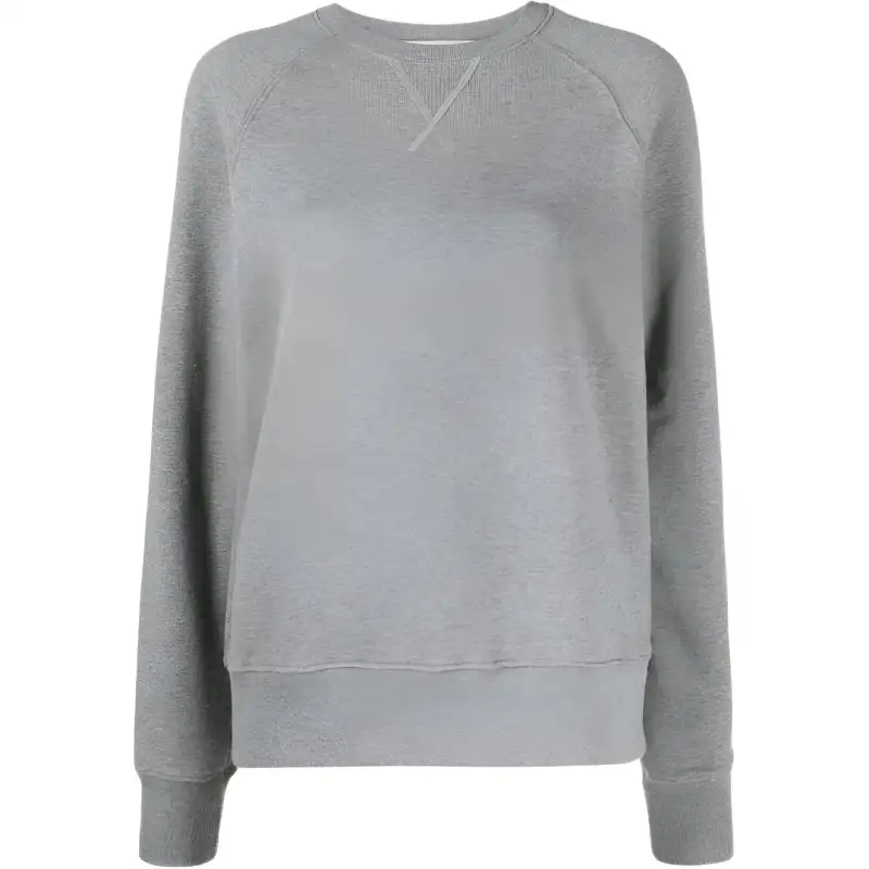 【Previous Season】text-print cotton sweatshirt