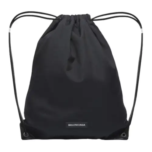 Balenciaga Nylon Backpack Large Unisex Black