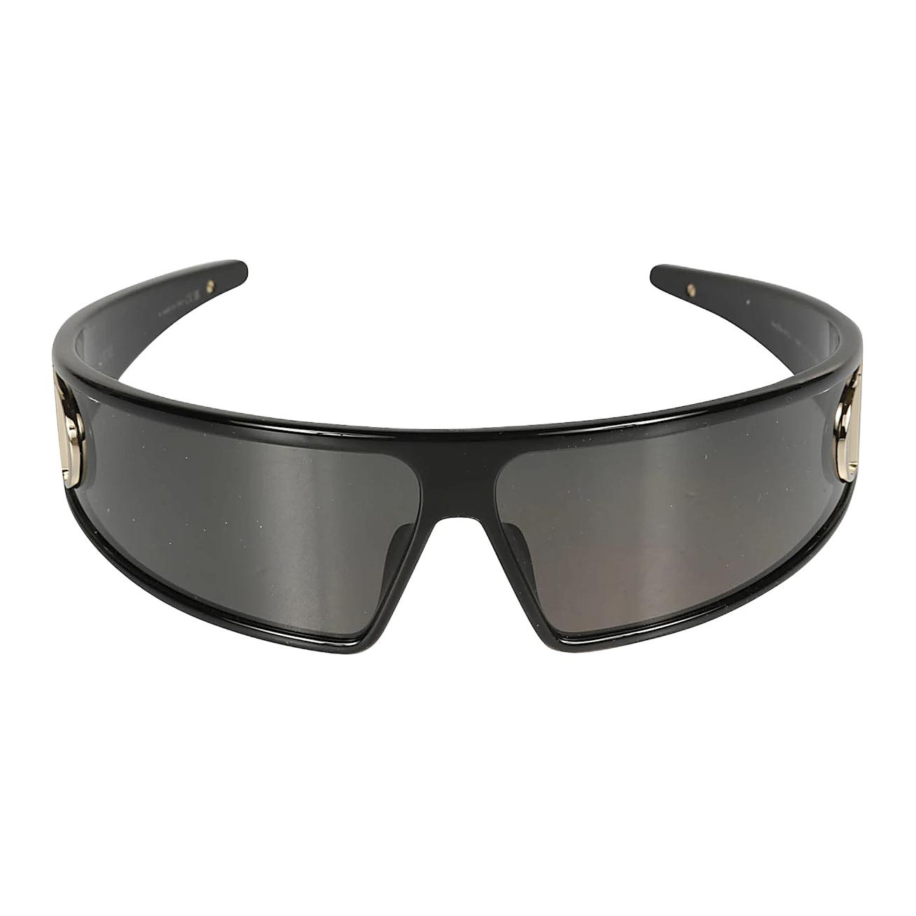 Женские очки Dior Shield Acetate (черные)
