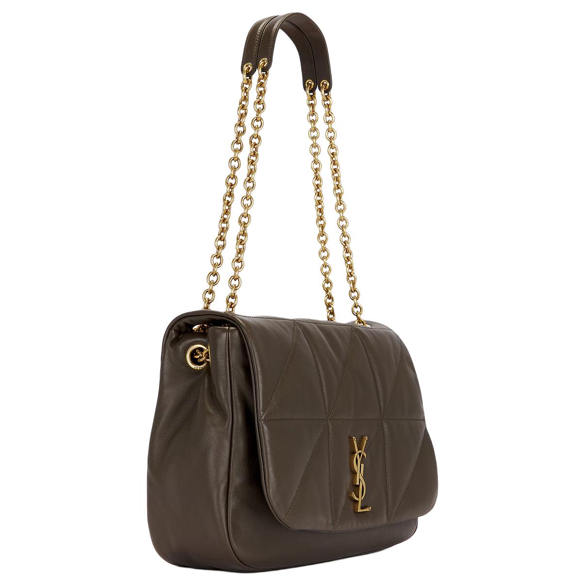 Женская сумка SAINT LAURENT YSL Jamie 4.3 (хаки-зеленая) — фото 3