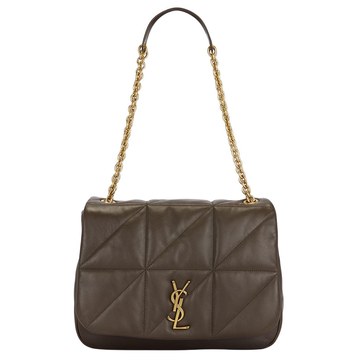 Женская сумка SAINT LAURENT YSL Jamie 4.3 (хаки-зеленая)