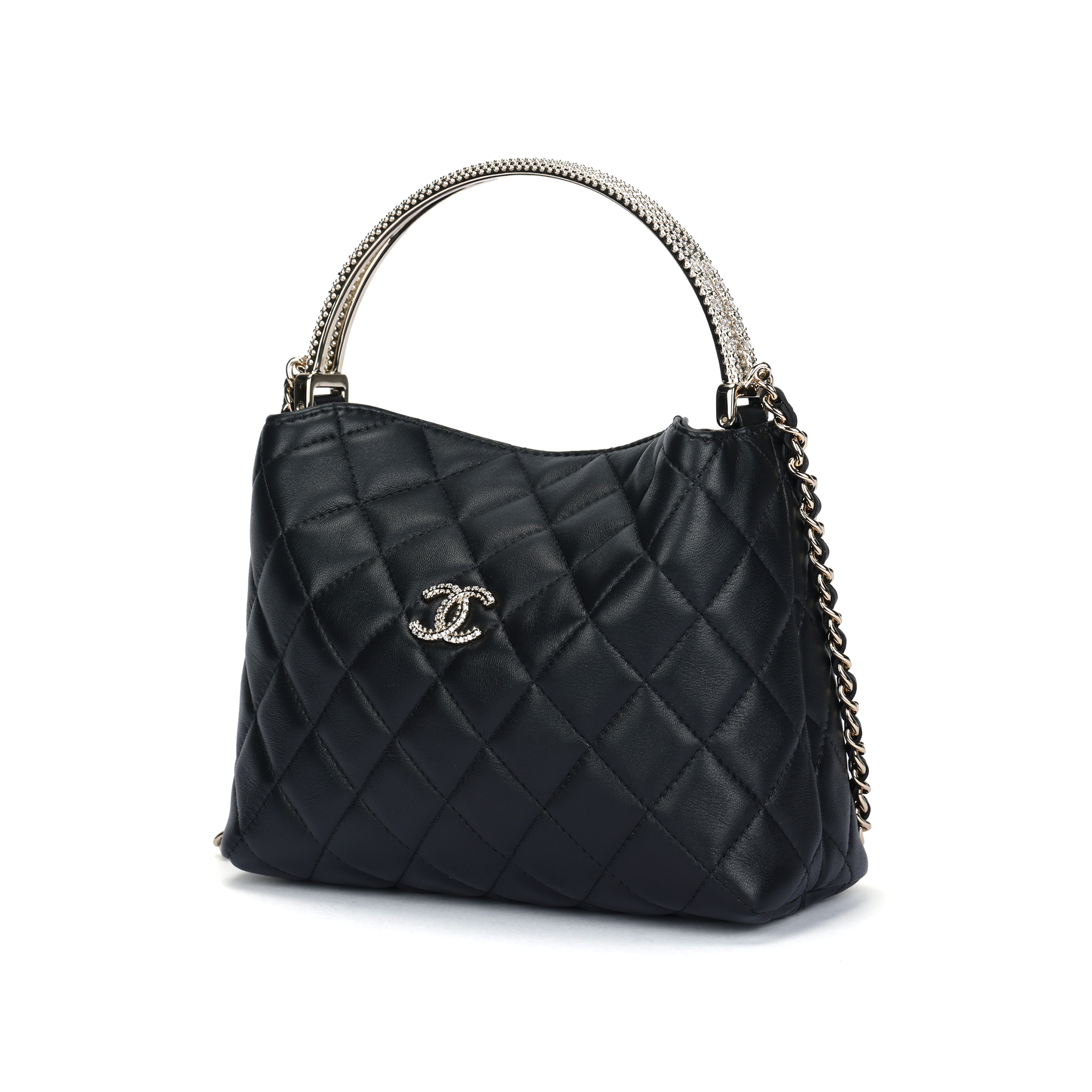 Женская сумка Chanel 25B (черная) — фото 2