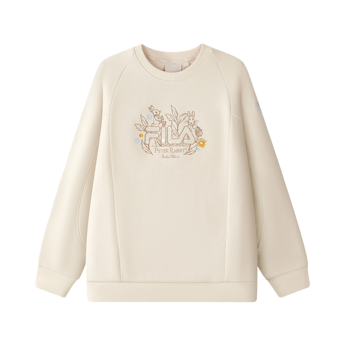 Женское худи Fila Peter Rabbit (белое)