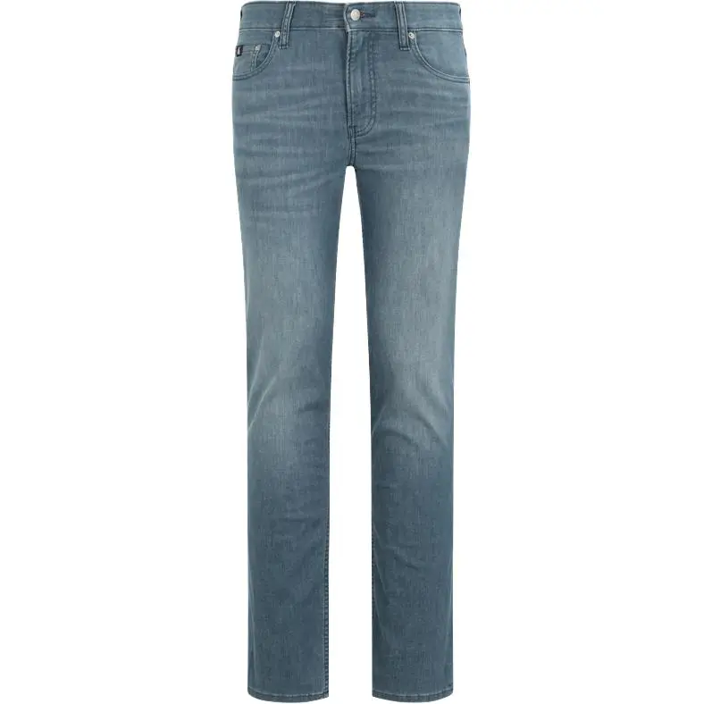 Calvin Klein Jeans Men's Blue Moderate Wide Leg Pants