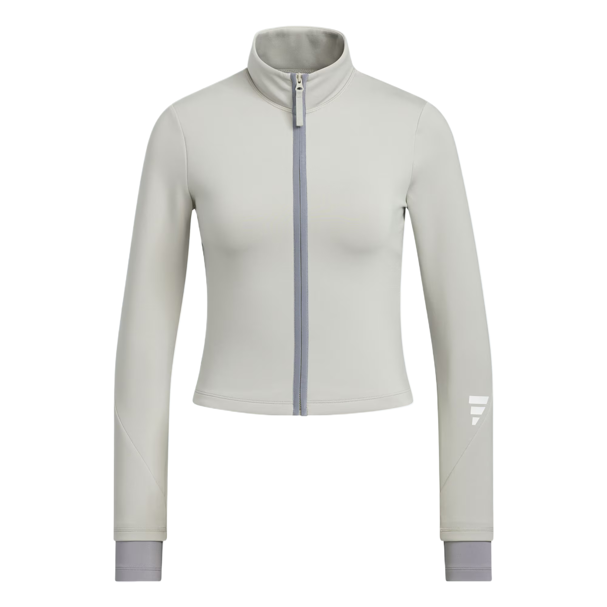 Женская куртка adidas FOS SWEAT (микро-белая)