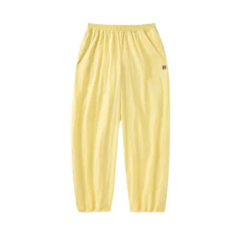 FILA x Hailey SS25 Casual Pants Unisex Yellow