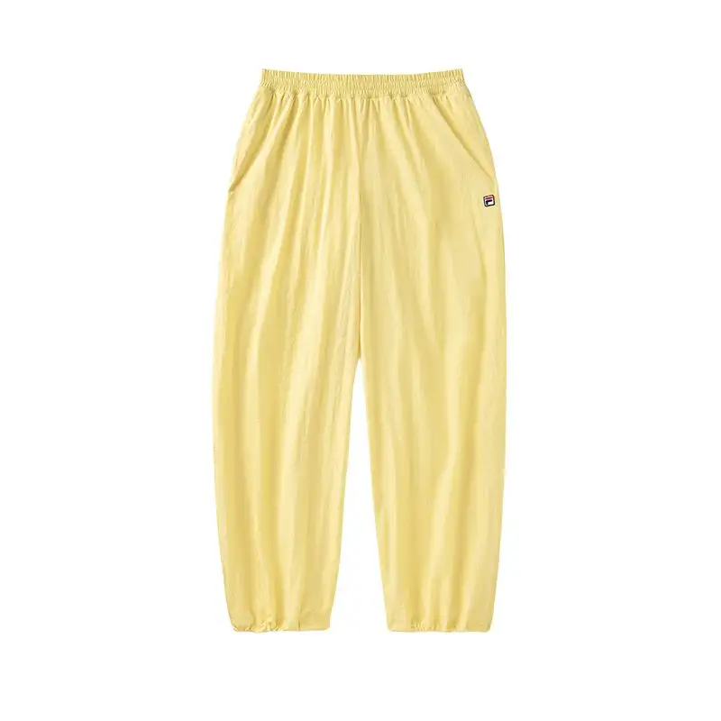 FILA x Hailey SS25 Casual Pants Unisex Yellow
