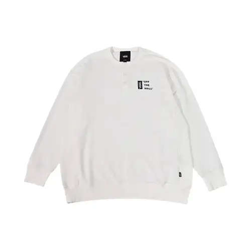Vans Off THE WALL WORKWEAR CREW Sweatshirt Men's White