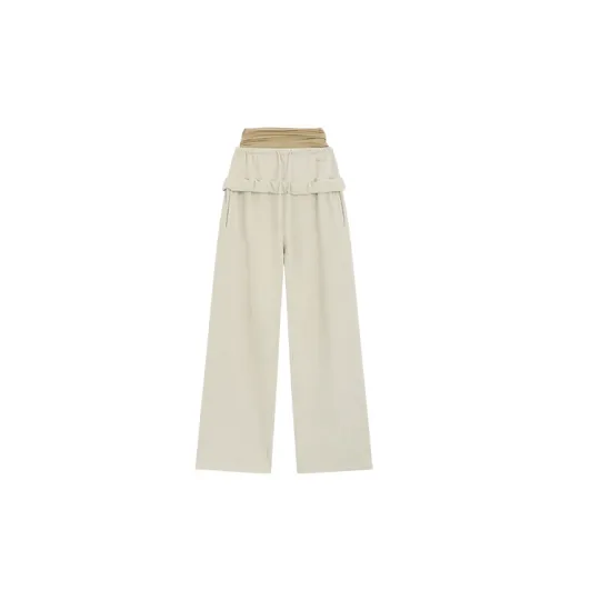 WE11DONE Layered Rolled Up Lounge Pants