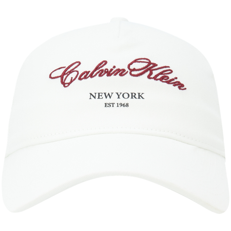 Кепка CALVIN KLEIN Embroidered Cap (белая)