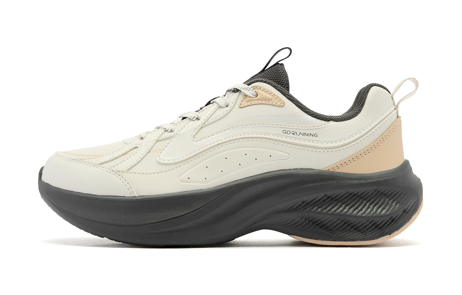 QIAODAN Cloud Rebound 3.0 Cushioning Slip Resistant Coverage Cushioning Slip Resistant Coverage Low top Running Shoes