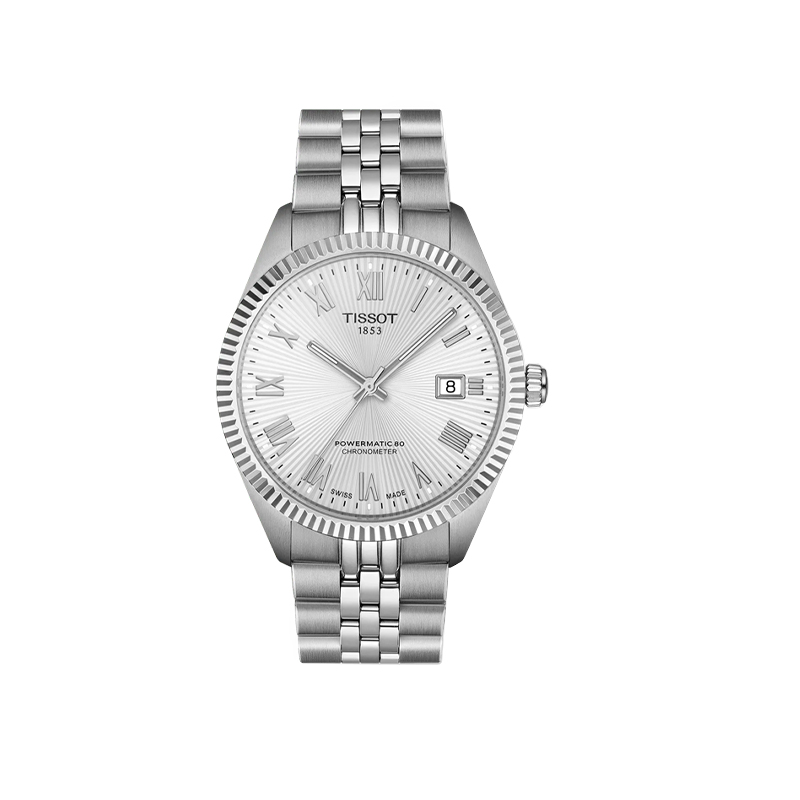 Мужские часы TISSOT TISSOT 39mm (серебристо-зеленые)