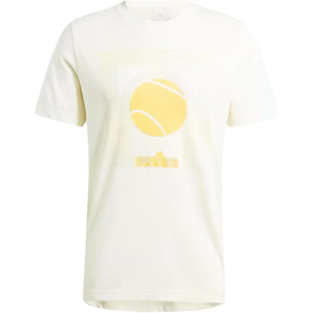Adidas T Shirt Men's Ivory White