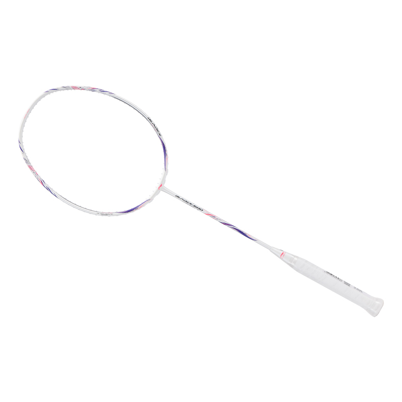 Li Ning Blade Shadow 600 Full Carbon Badminton Rackets Speed Type Enhanced Swing Speed Professional 675MM White
