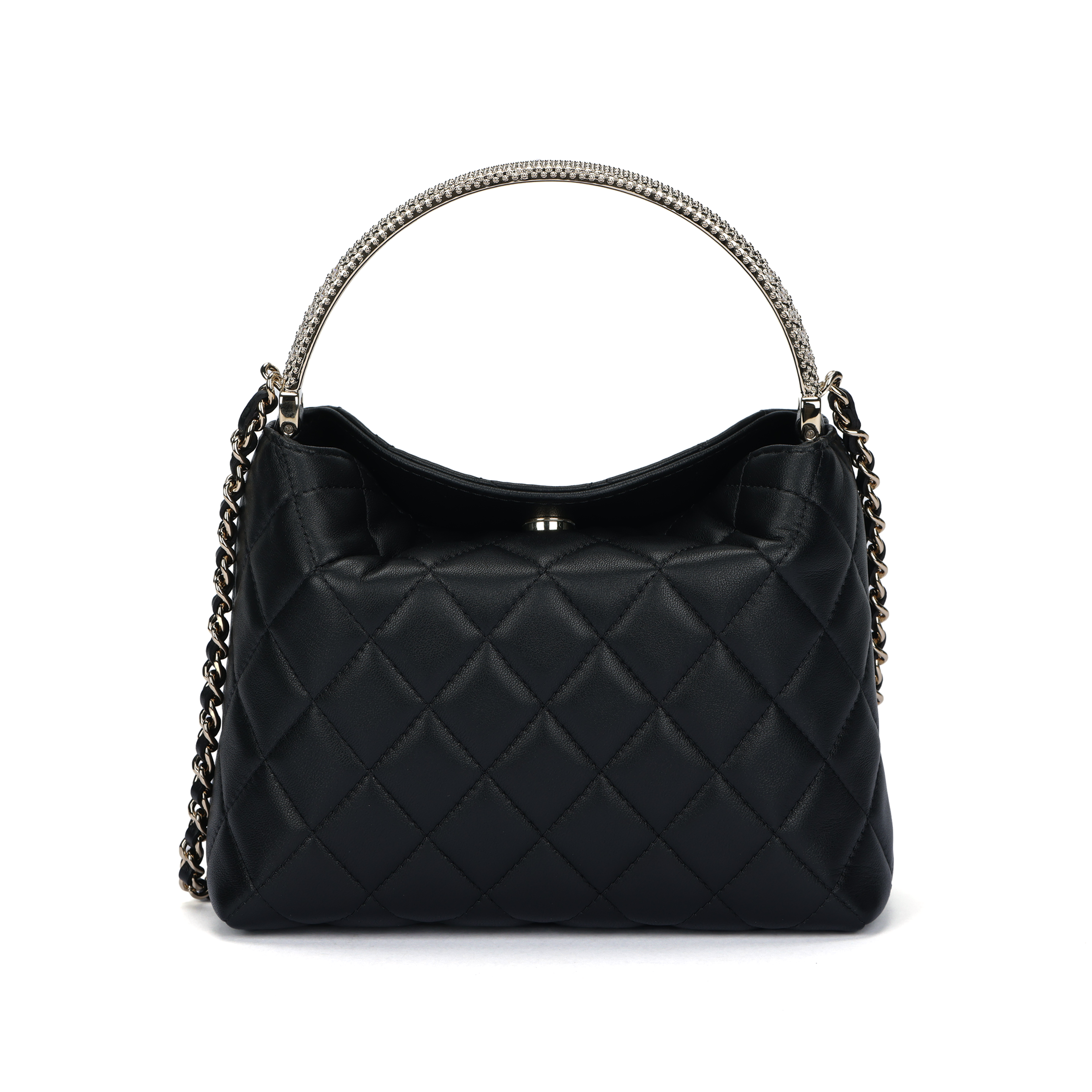 Женская сумка Chanel 25B (черная) — фото 3