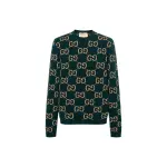 GUCCI Gg Monogram Crewneck Knitted Jumper