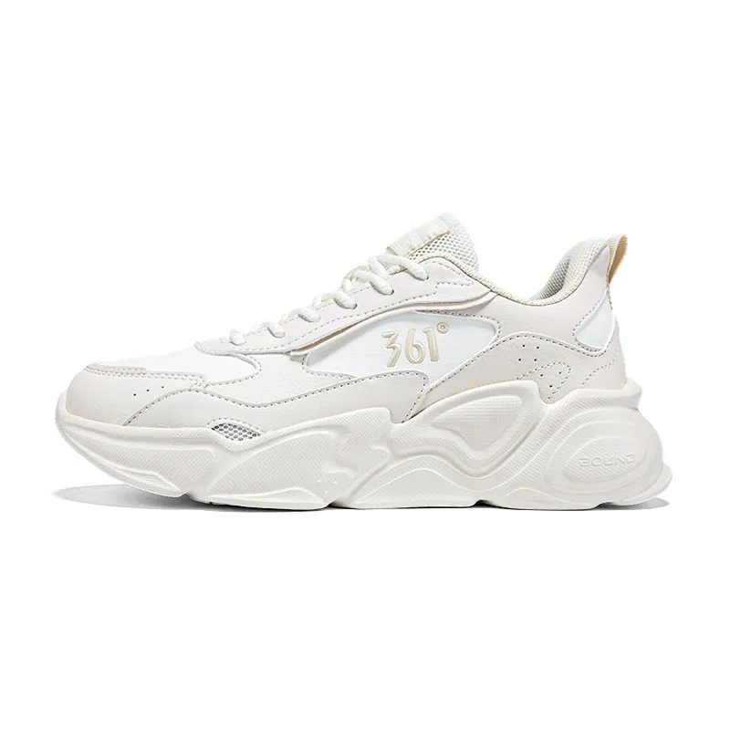 361° Chunky Sneakers Women's Lotus Seed White Feather White