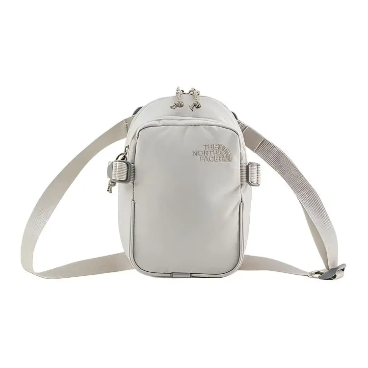THE NORTH FACE 3L Outdoor Bags Polyester Pearl Gray Unisex