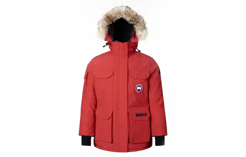 Canada Goose red parka