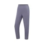 Li Ning Fitness Series Fleece Lined Thermal Athleisure Stitching Elastic Lace Up Casual Pants Women's