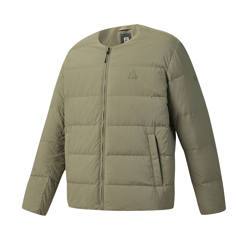 Мужской пуховик Fila EXPLORER (серый)