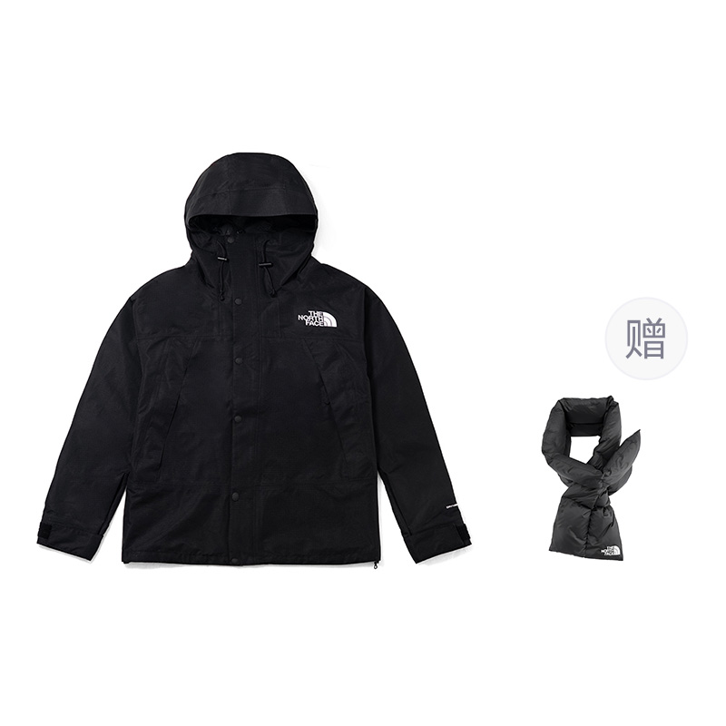 Мужская куртка The North Face ICON Mountain (черная) — фото 6